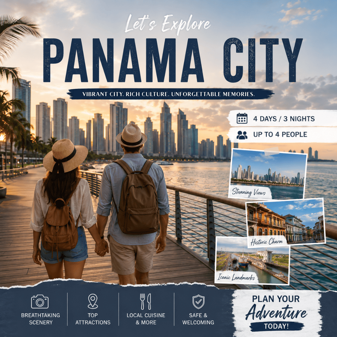 Camp Creek Inn — 4D/3N Panama City